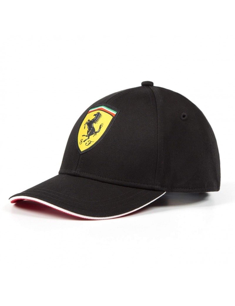 Scuderia Ferrari Kids/Rookies Classic Cap BLACK | FERRARI CAP | Fbutik ...