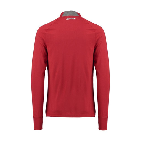 Scuderia Ferrari F1 Long Sleeve Midlayer Zip Tee