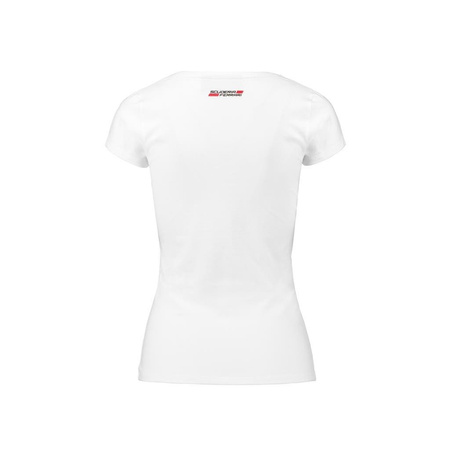 Womens Ferrari F1 Classic V-neck Tee