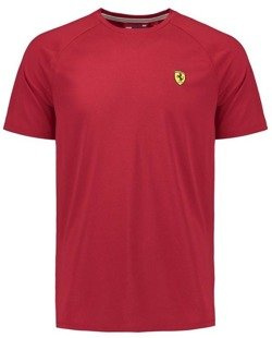 Sportowa koszulka Ferrari męska t-shirt Ferrari F1 Midlayer czerwona
