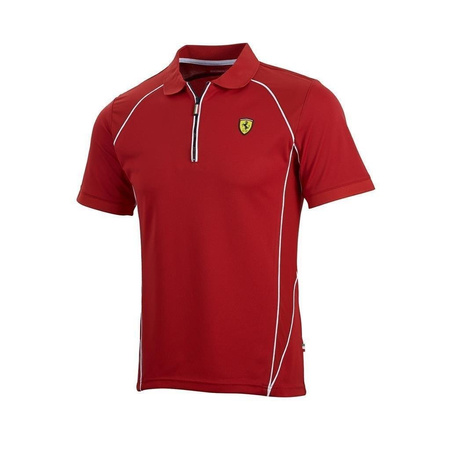 Koszulka Polo Ferrari F1 Performance Tee - Red