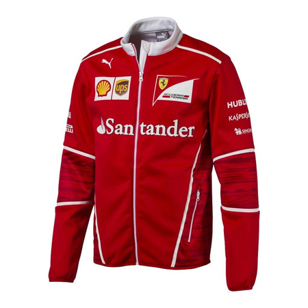 Heren Scuderia Ferrari F1 Softshell Team Jacket