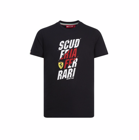 Ferrari F1 Angled Scuderia Tee 