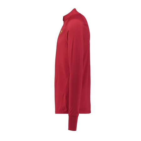Scuderia Ferrari F1 Long Sleeve Midlayer Zip Tee