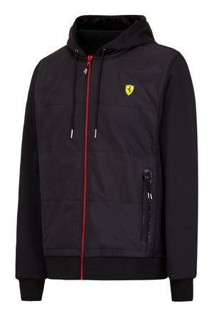 Mens Ferrari Sweatshirt Full Zip Fleece