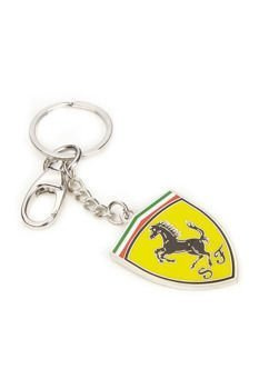 Ferrari Key Ring Metal Shield