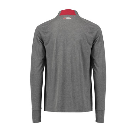 Scuderia Ferrari F1 Long Sleeve Midlayer Zip Tee