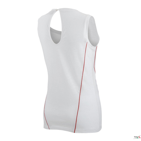 Koszulka damska Ferrari Women Track Top - White