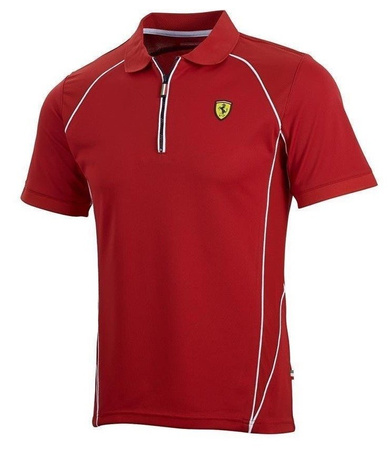 Koszulka Polo Ferrari F1 Performance Tee - Red