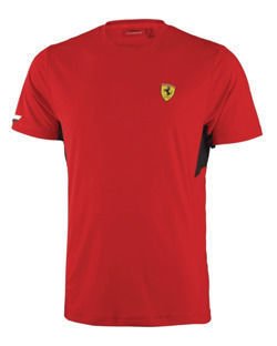 Techniczna koszulka męska Ferrari F1 Mens Performance czerwona