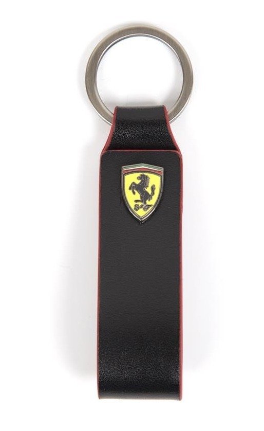 Breloczek Ferrari do kluczy Ferrari F1 Keyring skórzany